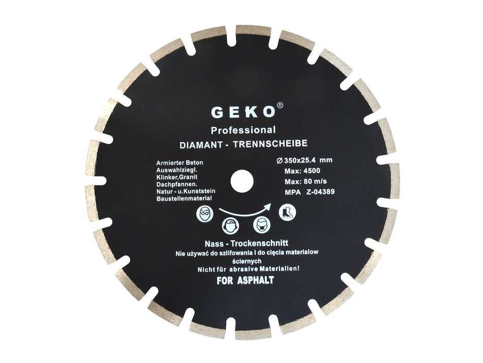 Diamantzaagblad 350x25,4mm