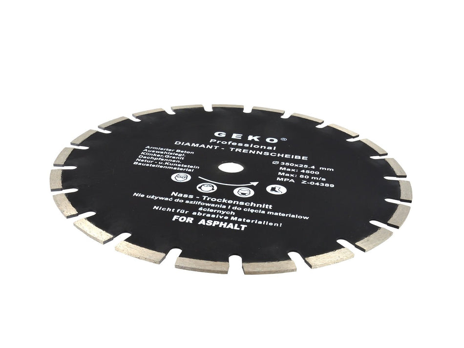 Diamantzaagblad 350x25,4mm