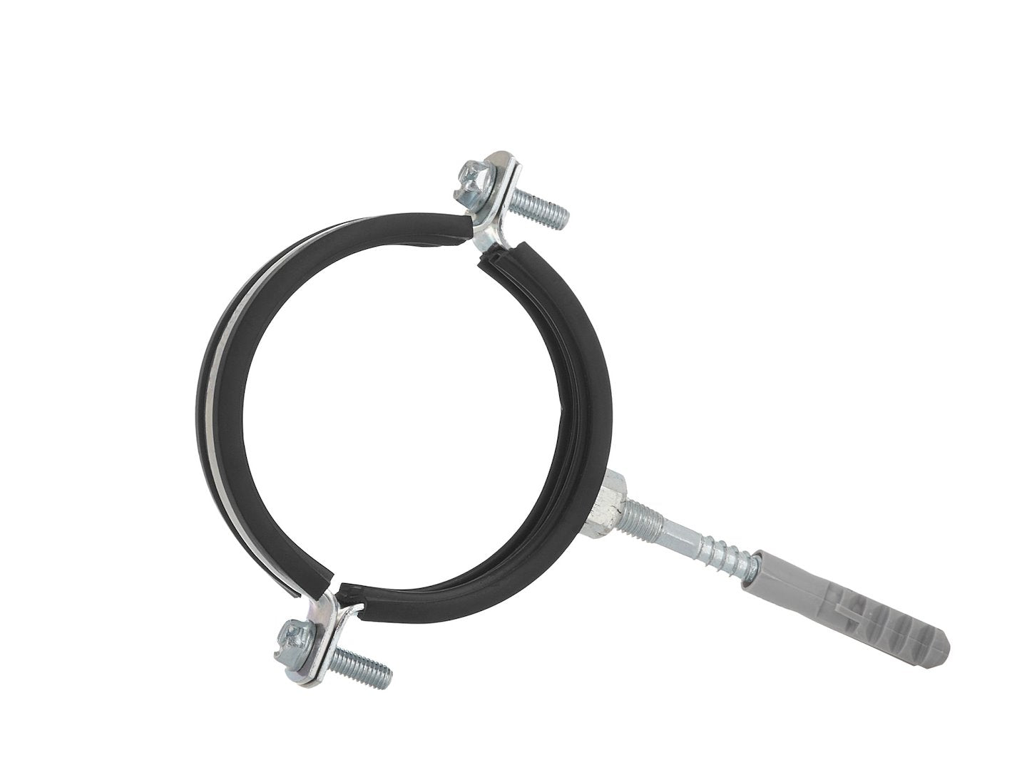 Metalen pijpklem met rubber 2" 60-64mm