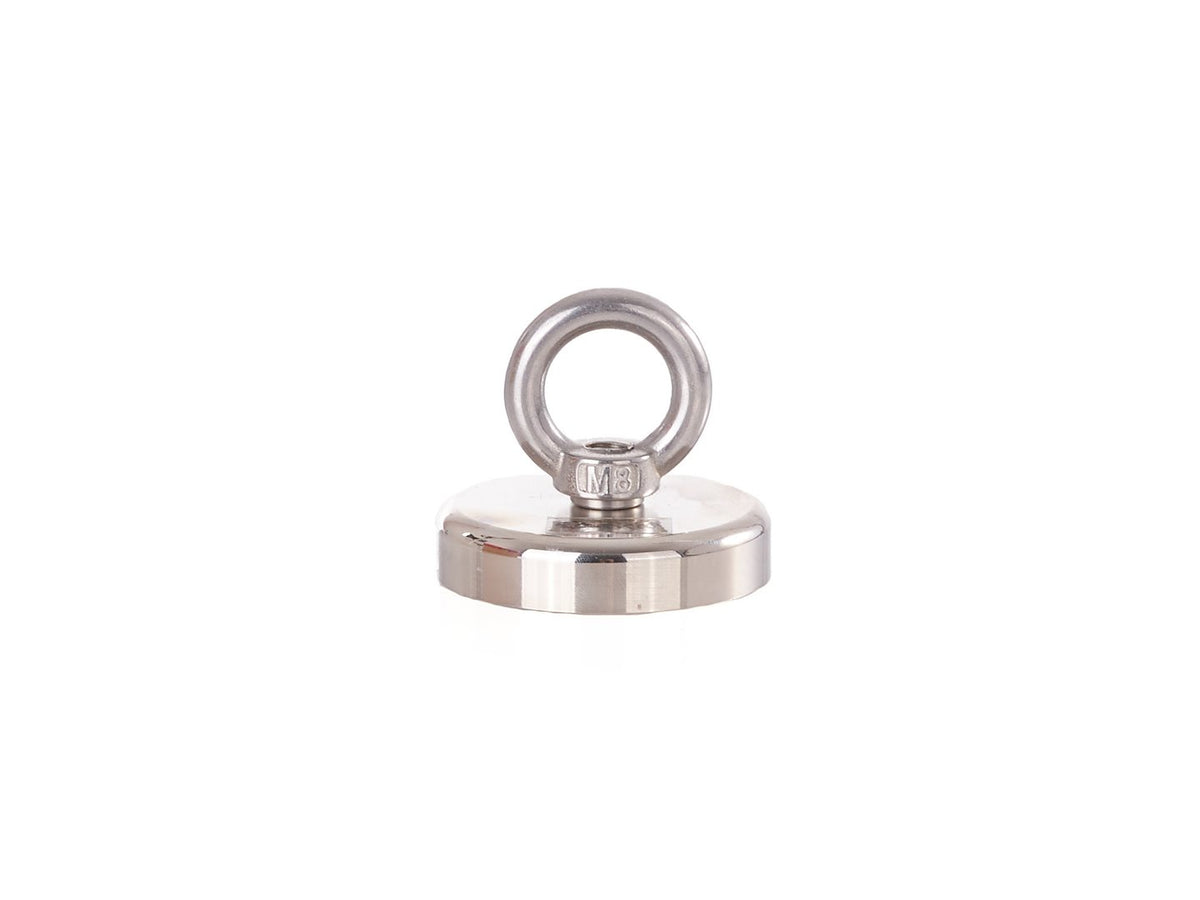 Neodymium magneet 85kg set met touw 20m en handschoenen