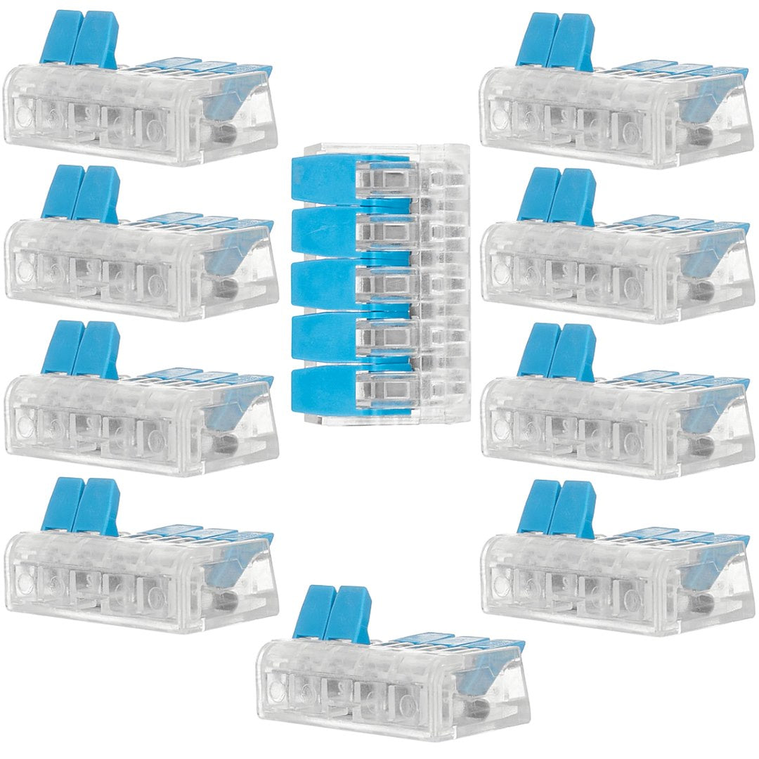 Snelle elektrische koppeling 5x0,2-4mm2