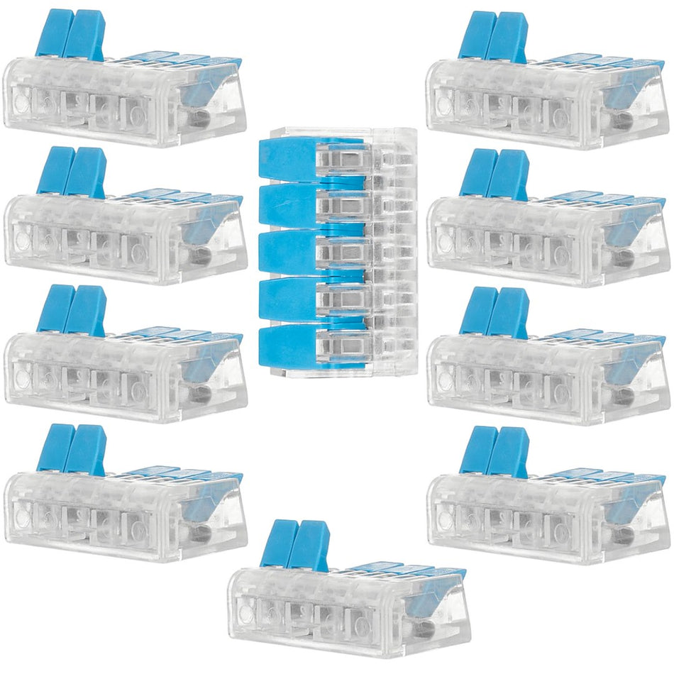 Snelle elektrische koppeling 5x0,2-4mm2
