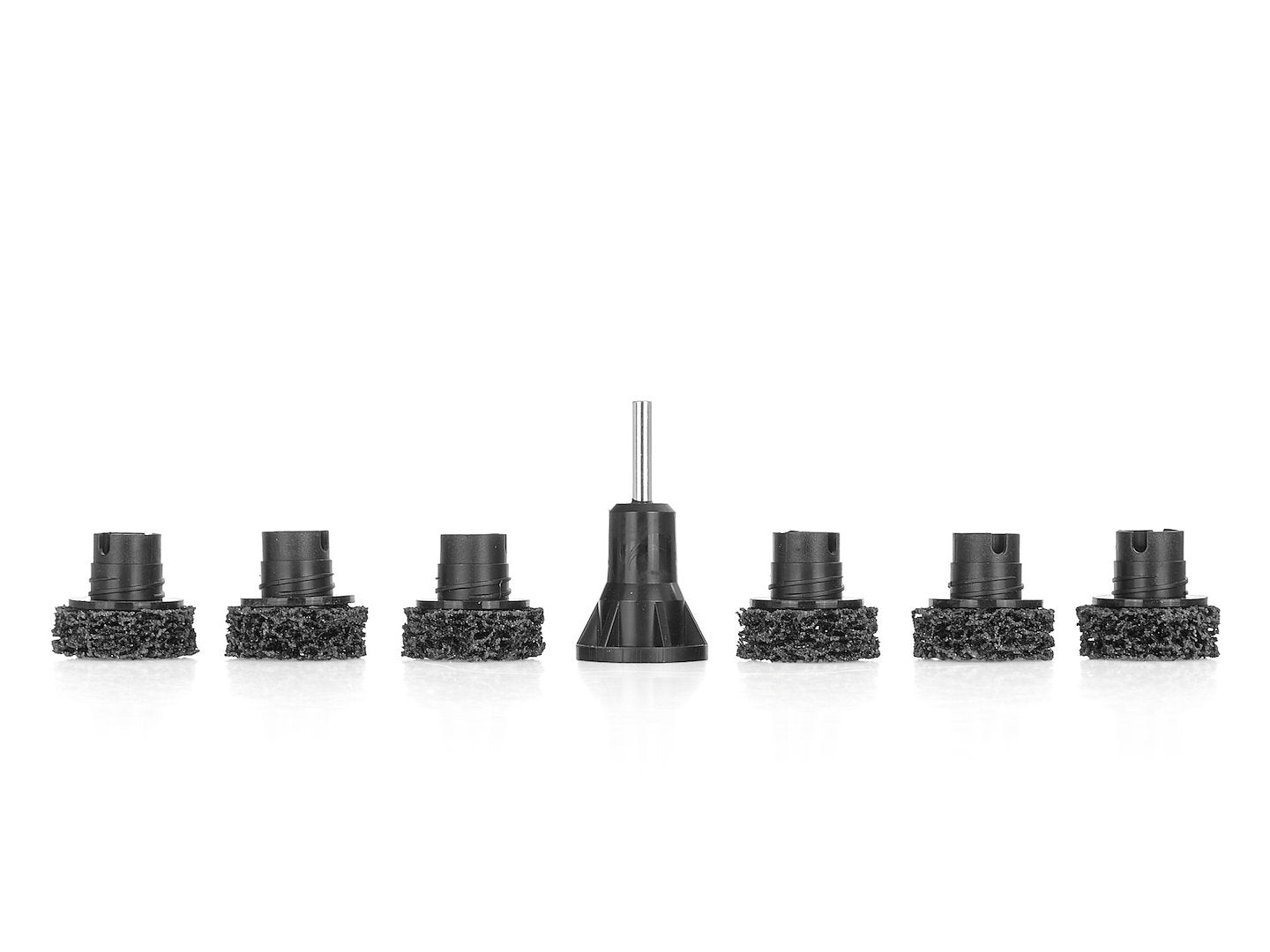Set van 6 wielnaafslijpers