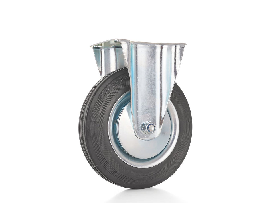 Vaste zwenkwiel 200mm 200kg