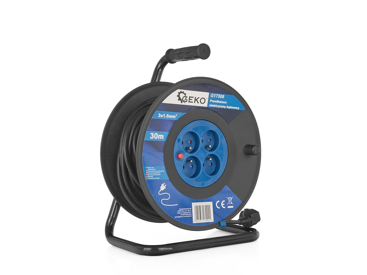 Elektrasnoer op haspel 3x1.5mm2 30m