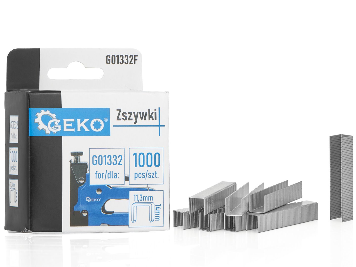 Nietjes 1,2 x 11,3mm 14mm 1000 stuks