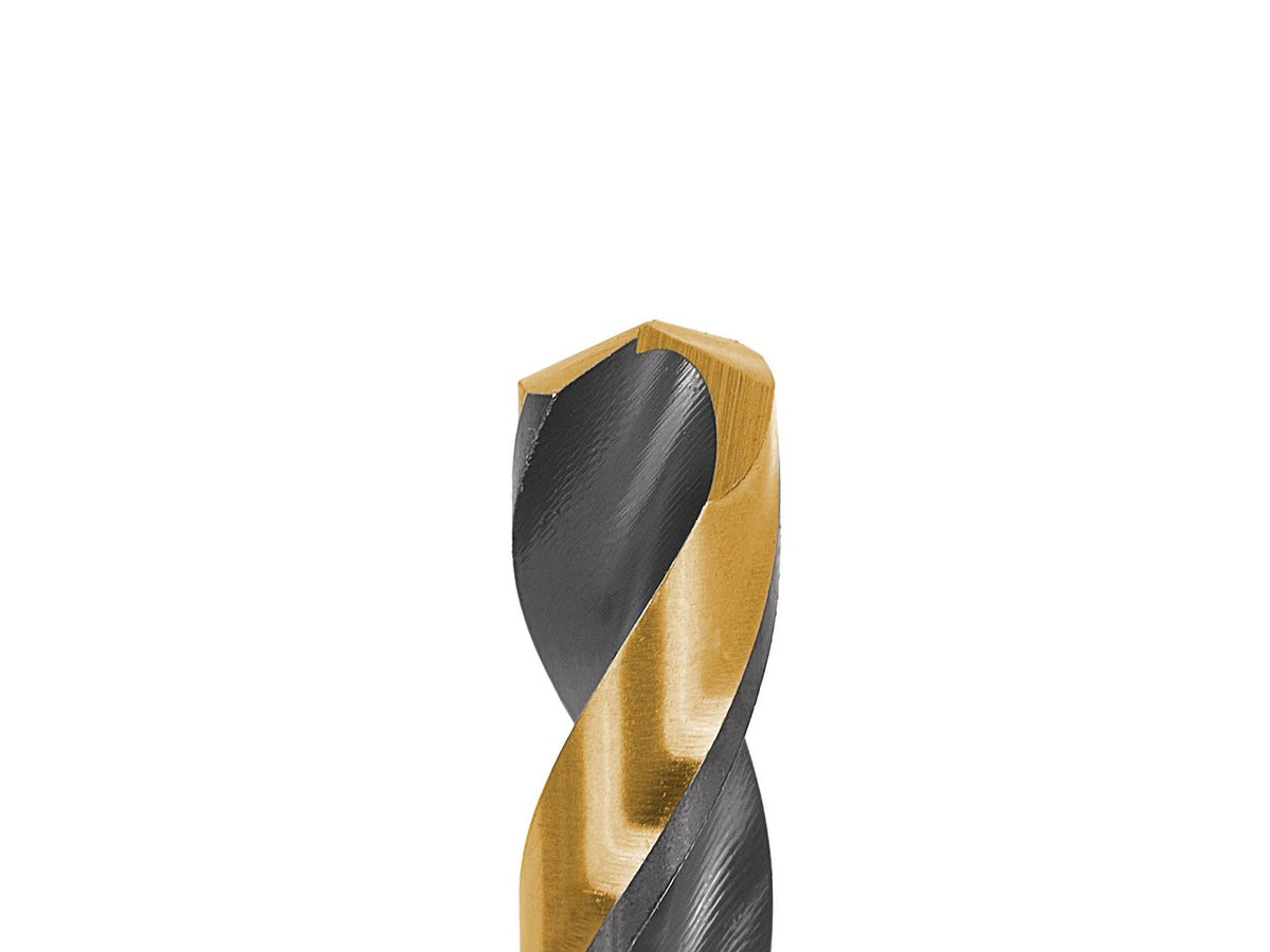 HSS 4,80 mm zwart & goud metalen spiraalboor