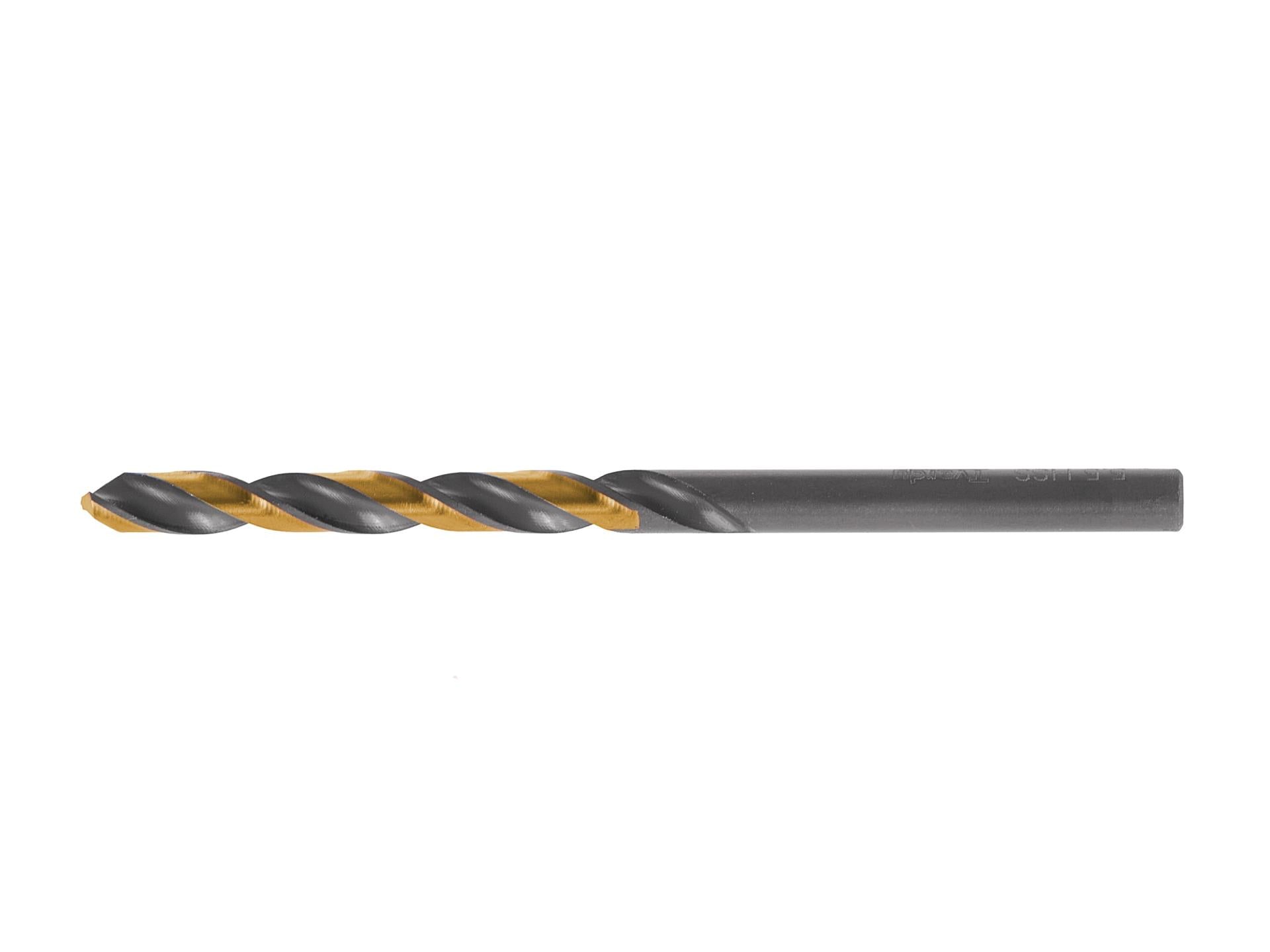 HSS 6,50 mm zwart & goud metalen spiraalboor