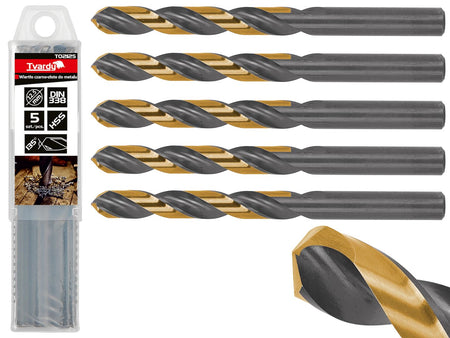 HSS 12,50mm zwart & goud metalen spiraalboor