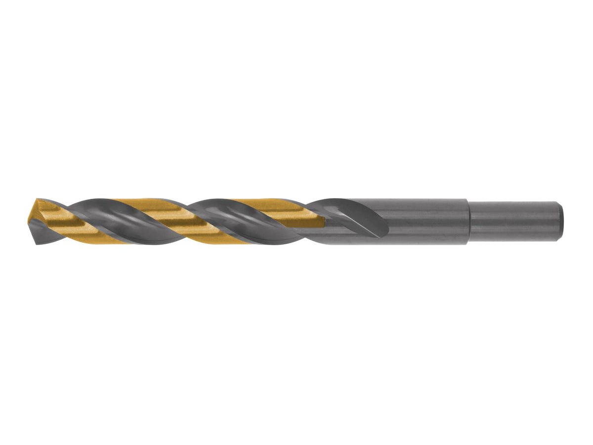Gewalste HSS 16,00 mm zwarte & gouden metalen spiraalboor