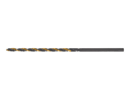 Lange HSS M2 2,0 mm zwarte & gouden metalen spiraalboor