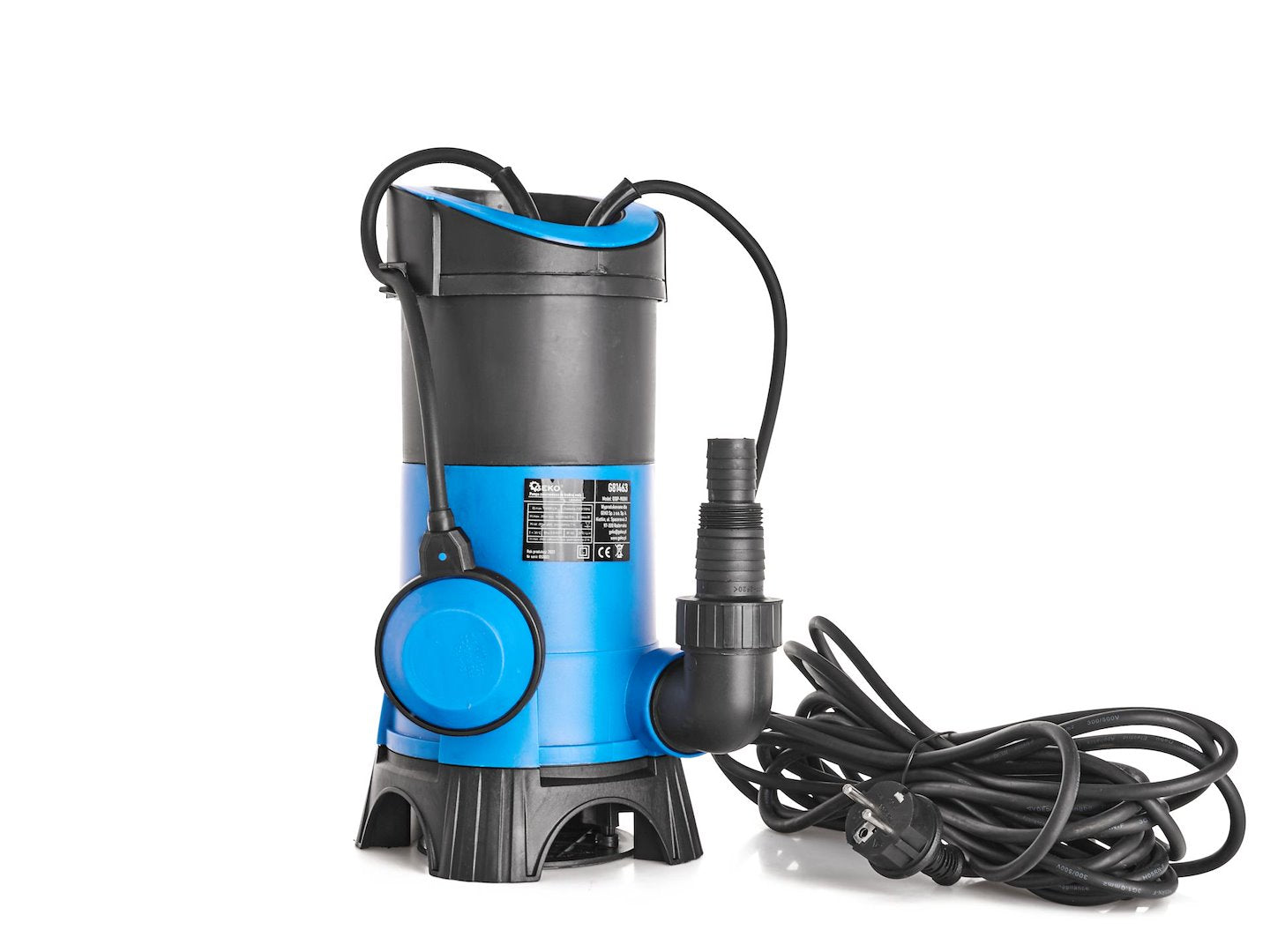 Dompelpomp voor vuil water 900W (vlotterschakelaar)