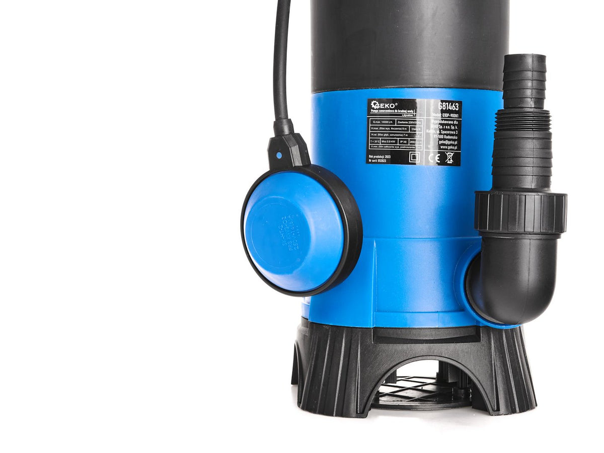 Dompelpomp voor vuil water 900W (vlotterschakelaar)