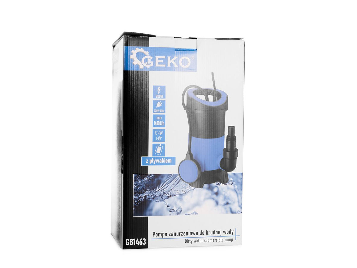 Dompelpomp voor vuil water 900W (vlotterschakelaar)