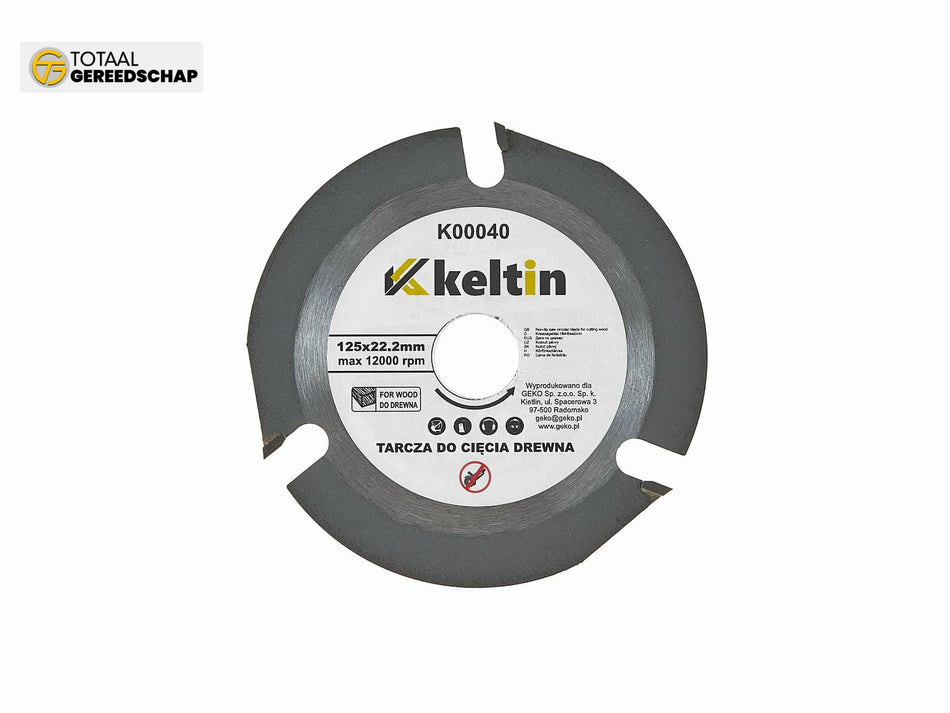 Wood cutting blade 125mm