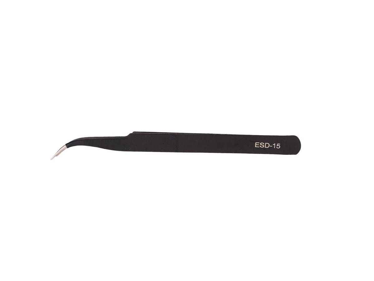 Precisie metalen pincet set 9 stuks