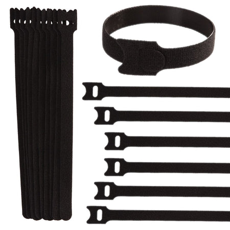 10 stuks klittenband klemriem 210mm x 12mm set