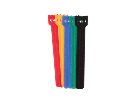 12 stuks klittenband klemriem 150mm x 12mm set