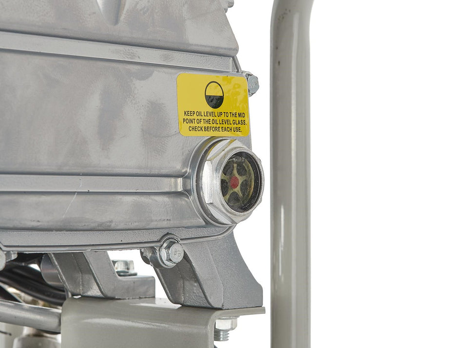 Luchtoliecompressor verticaal 50L