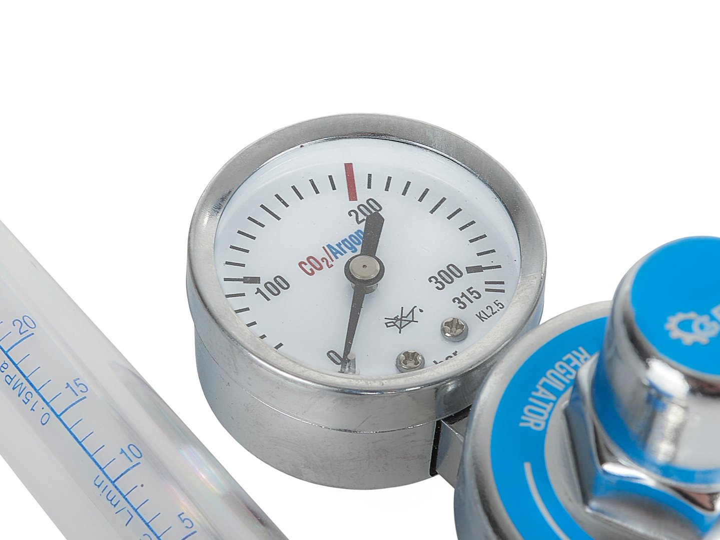 CO2/ARGON Regelaar met rotameter