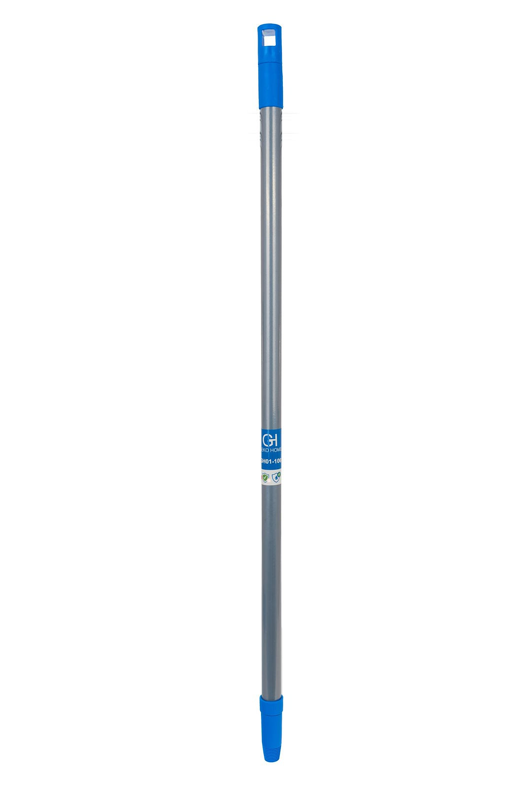 Rubberen bezem en trekker met telescopische steel 78,5-140cm