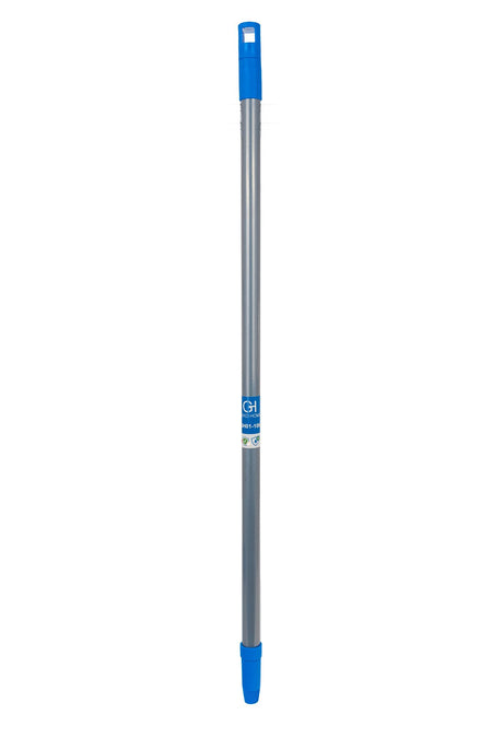Rubberen bezem en trekker met telescopische steel 78,5-140cm