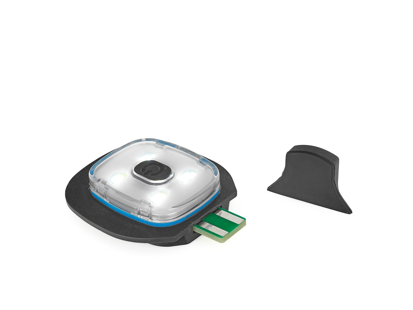 Oplaadbare reserve LED hoofdlamp voor wintermuts