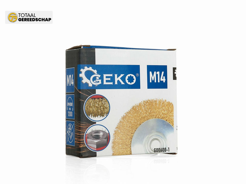 steel wire bevel  brush 100mm