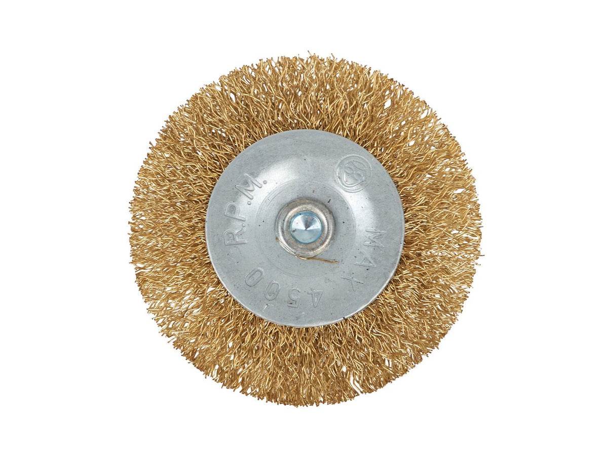 ronde borstel met as 60mm