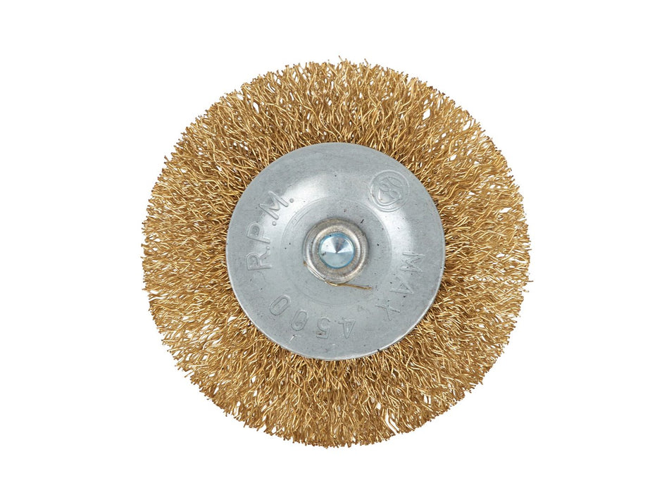 ronde borstel met as 60mm