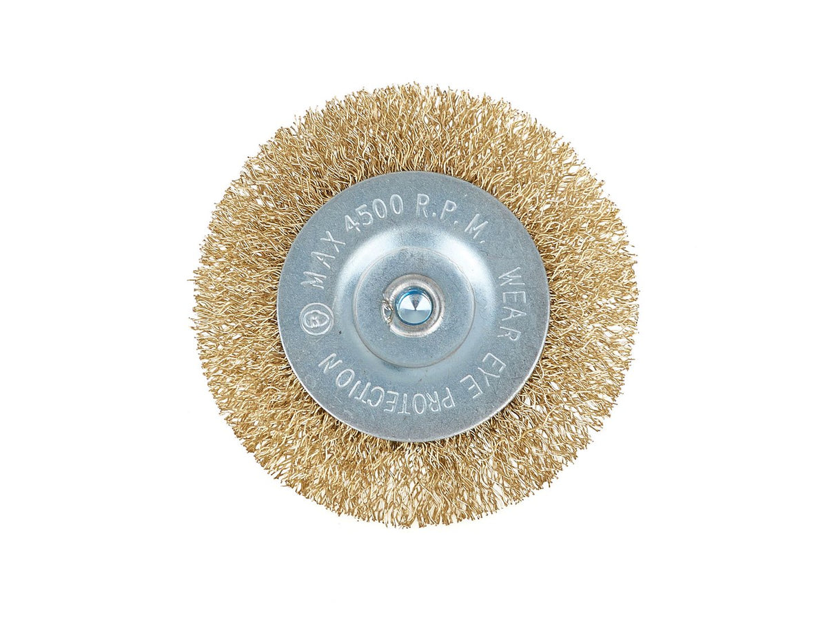 ronde borstel met as 80mm