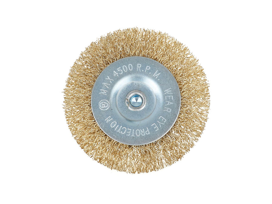 ronde borstel met as 80mm