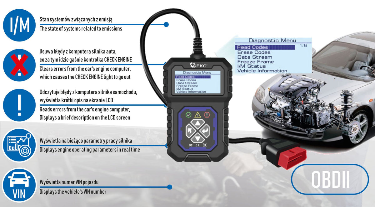 OBDII-codelezer T31
