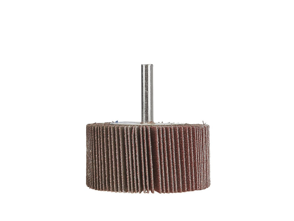 Schuurflapwiel P120 60x30mm 6mm steekas