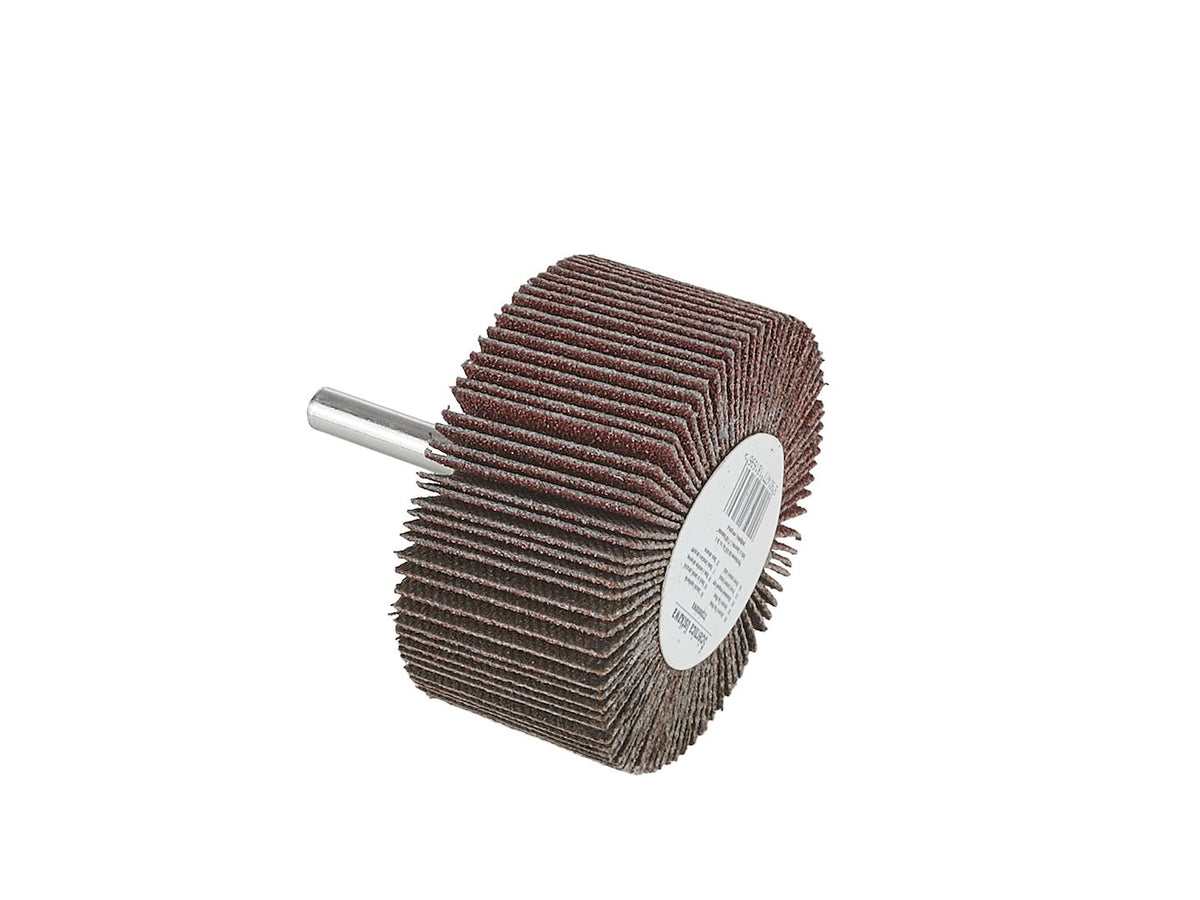 Schuurflapwiel P120 60x30mm 6mm steekas