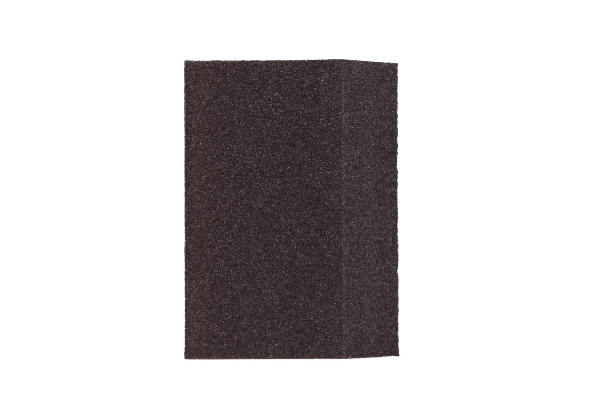 Schuim schuin schuurspons 125x90x25mm P60
