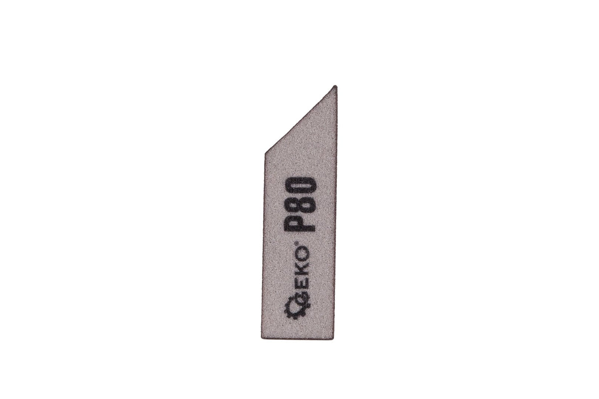 Schuim schuin schuurspons 125x90x25mm P80