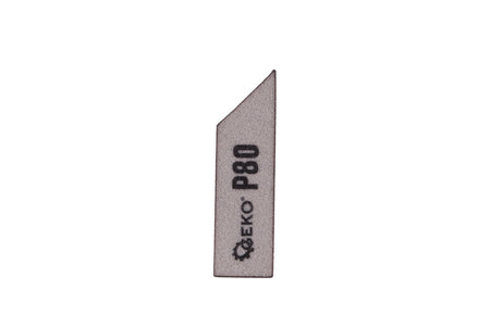 Schuim schuin schuurspons 125x90x25mm P80