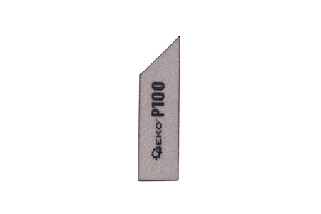 Schuim schuin schuurspons 125x90x25mm P100