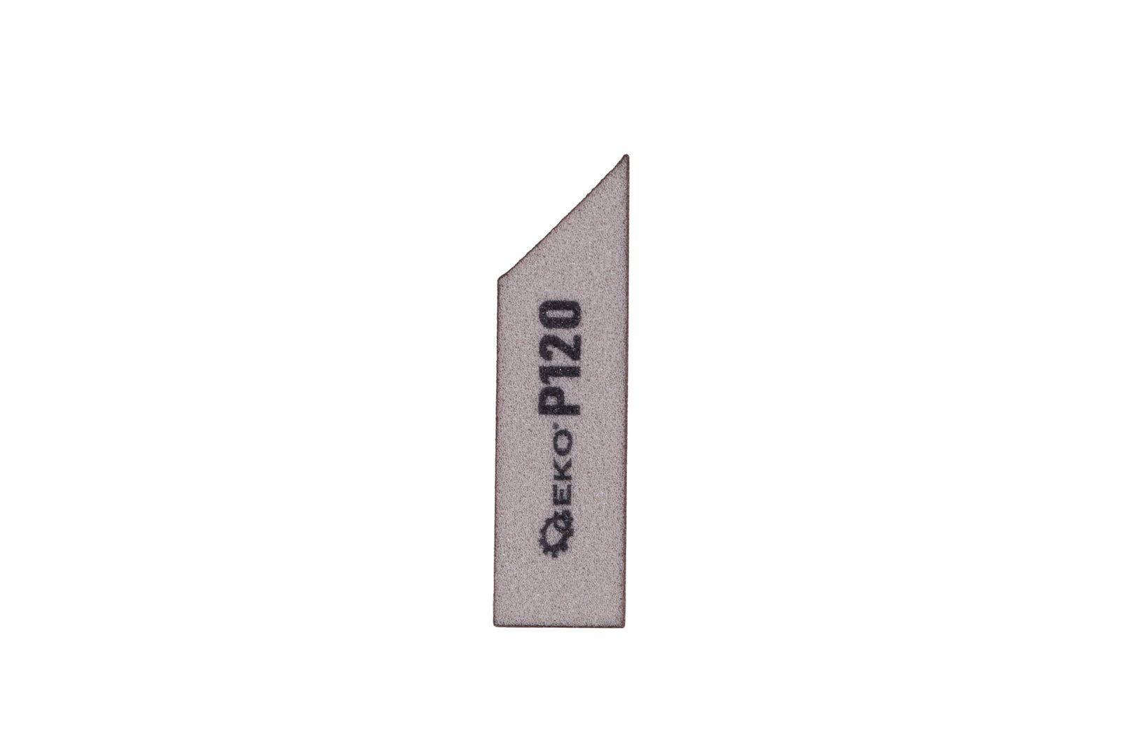 Schuim schuin schuurspons 125x90x25mm P120