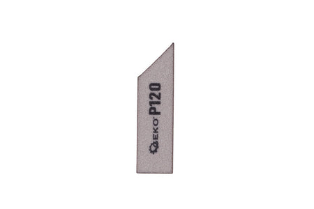Schuim schuin schuurspons 125x90x25mm P120