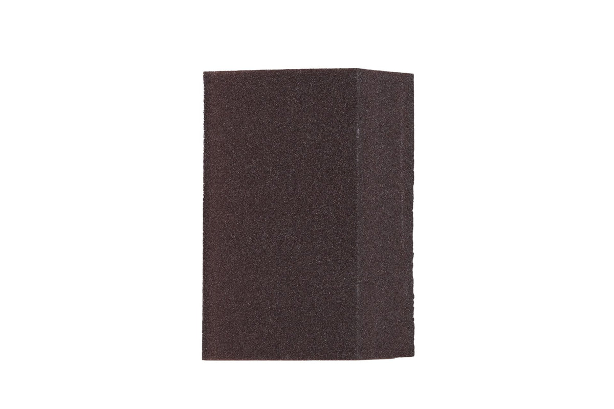 Schuim schuin schuurspons 125x90x25mm P120