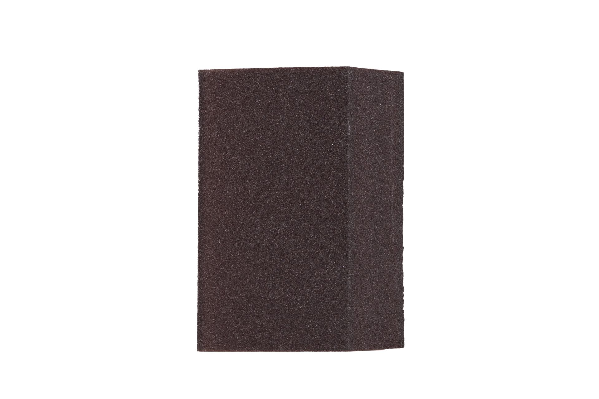 Schuim schuin schuurspons 125x90x25mm P120