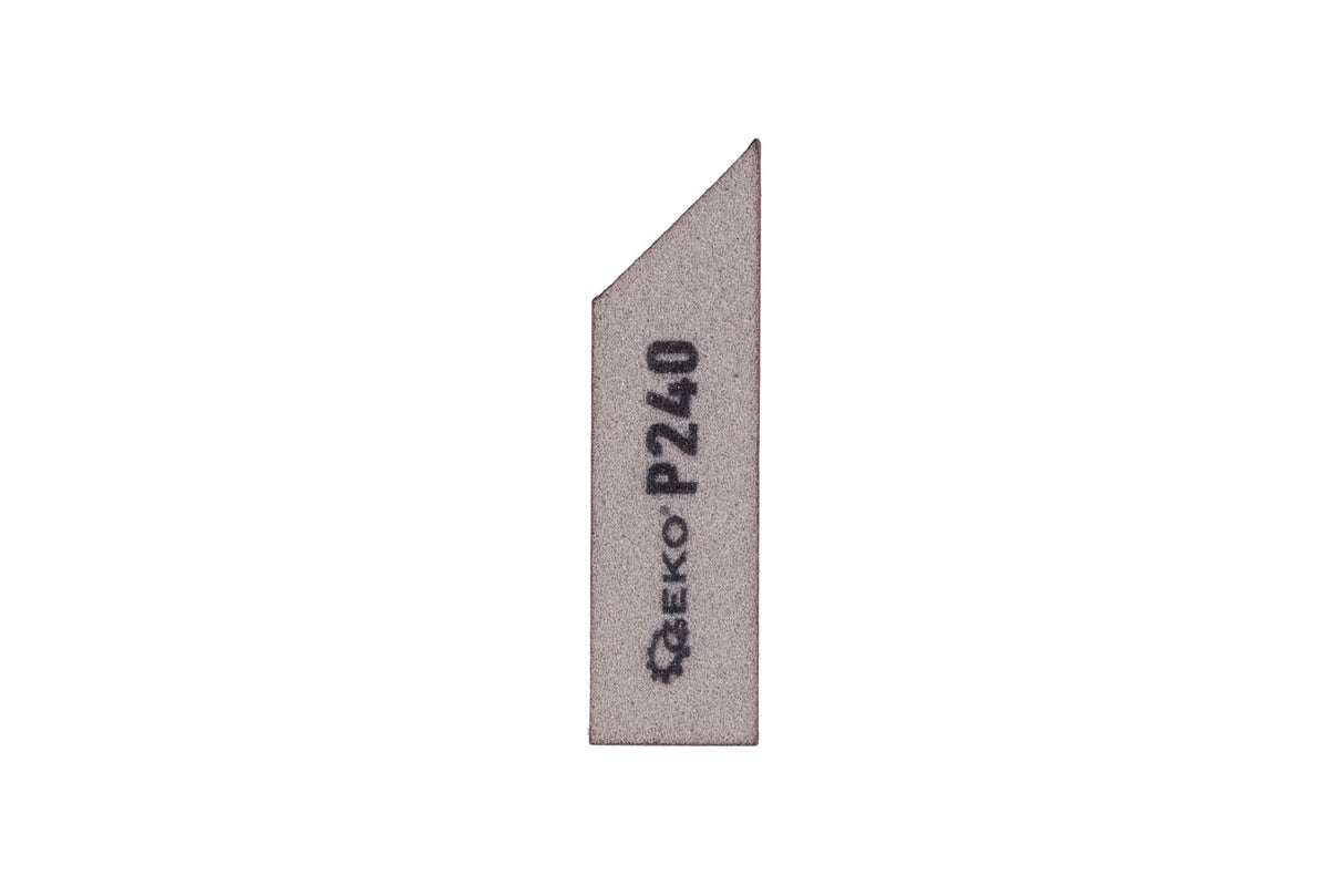 Schuim schuin schuurspons 125x90x25mm P240