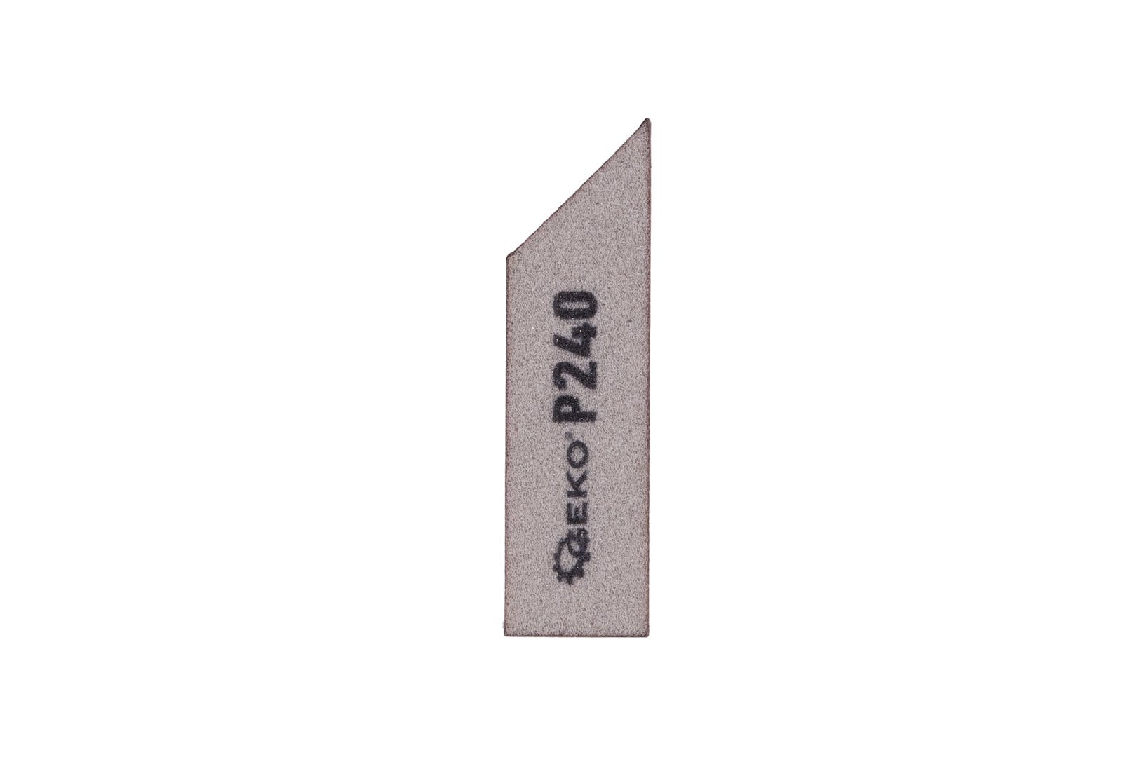 Schuim schuin schuurspons 125x90x25mm P240
