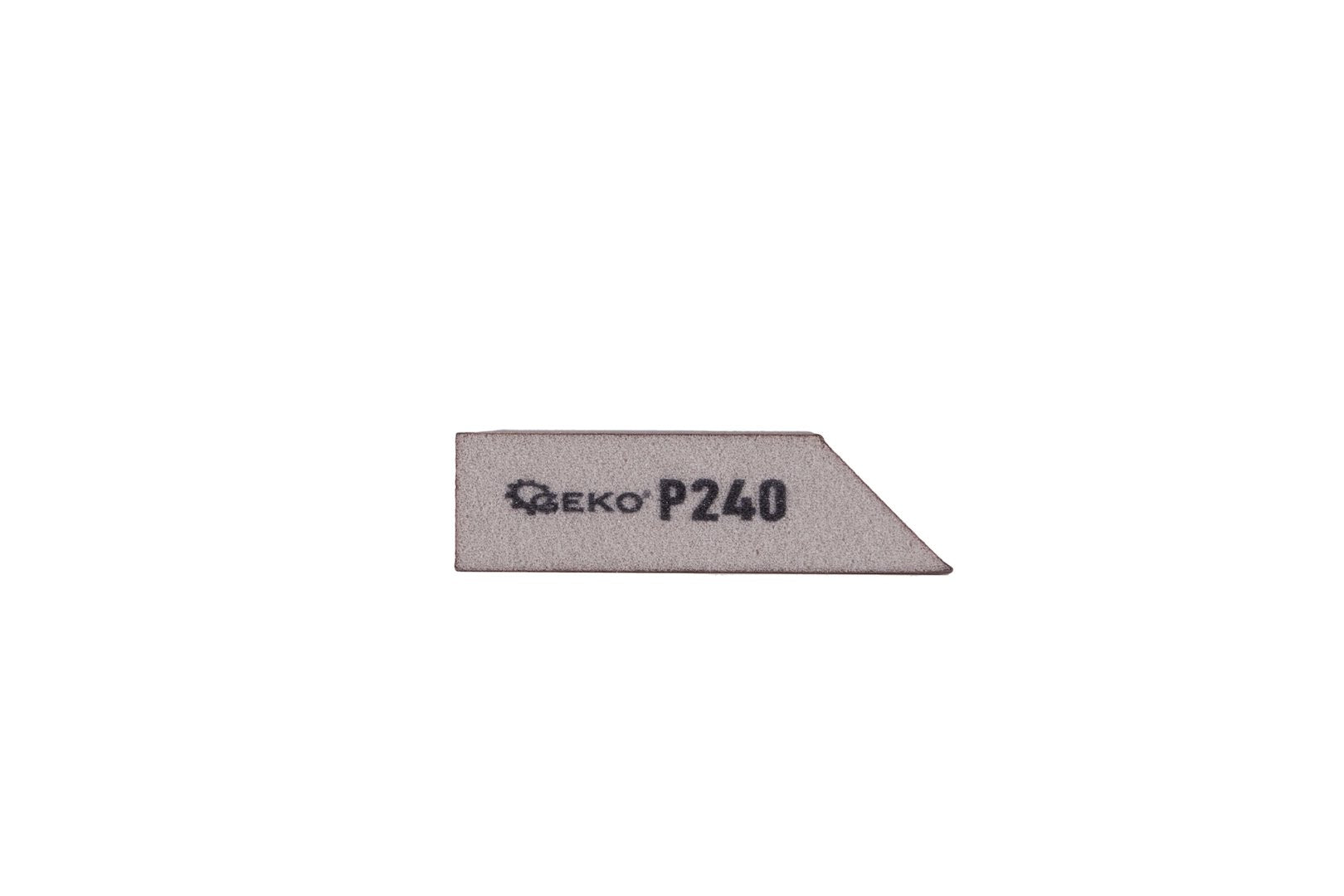 Schuim schuin schuurspons 125x90x25mm P240