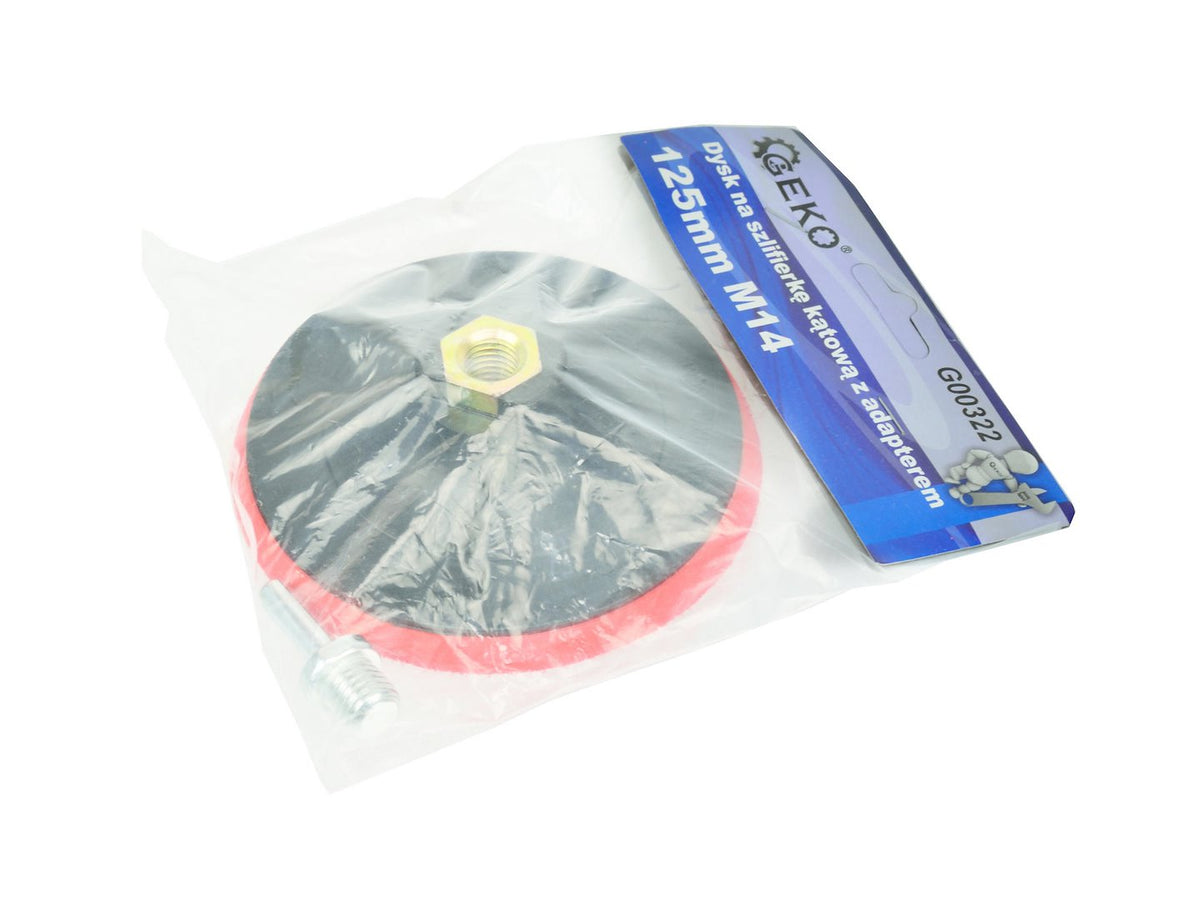 Haak-en-lus steunpad 125mm M14x2
