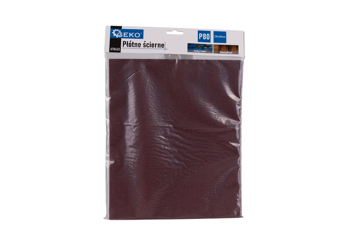 Schuurdoek – vel 230x280mm P80