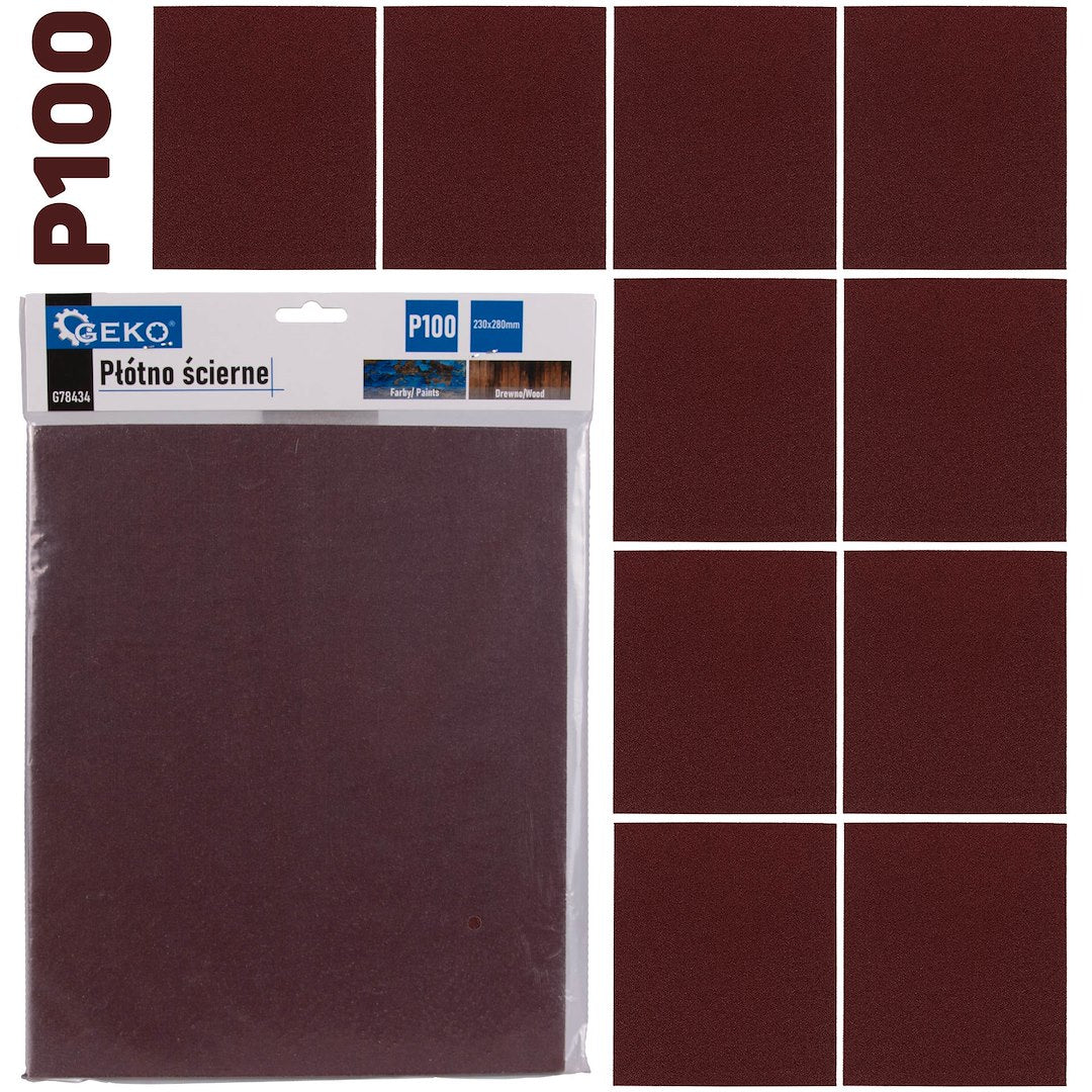Schuurdoek – vel 230x280mm P100