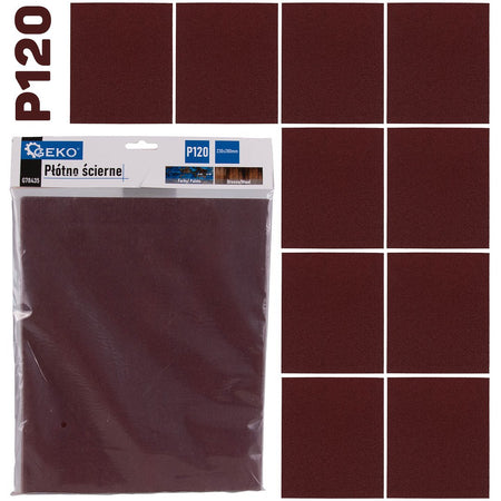 Schuurdoek – vel 230x280mm P120